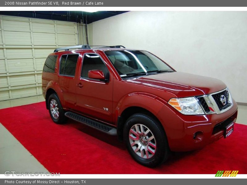 Red Brawn / Cafe Latte 2008 Nissan Pathfinder SE V8