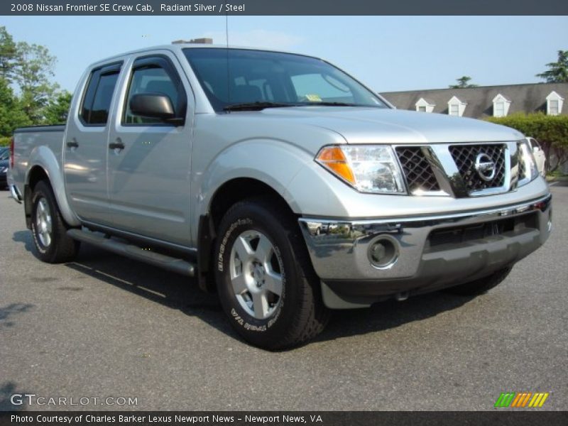 Radiant Silver / Steel 2008 Nissan Frontier SE Crew Cab
