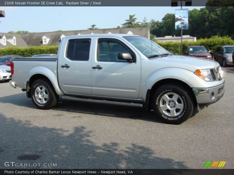 Radiant Silver / Steel 2008 Nissan Frontier SE Crew Cab