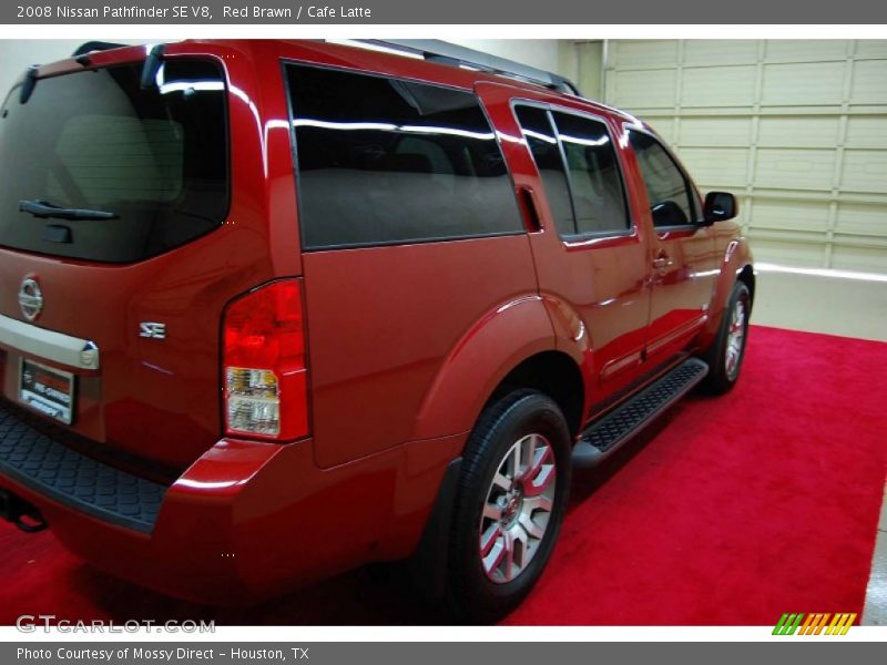 Red Brawn / Cafe Latte 2008 Nissan Pathfinder SE V8