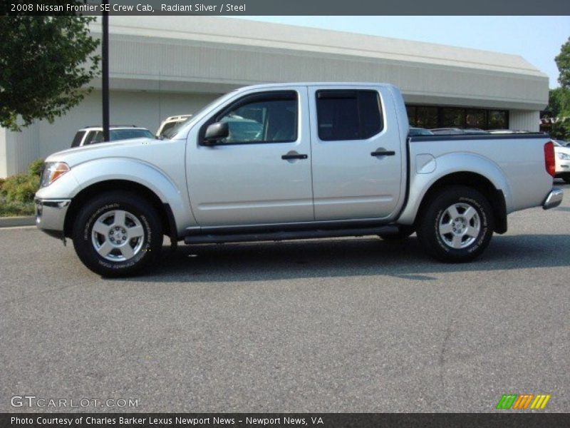 Radiant Silver / Steel 2008 Nissan Frontier SE Crew Cab