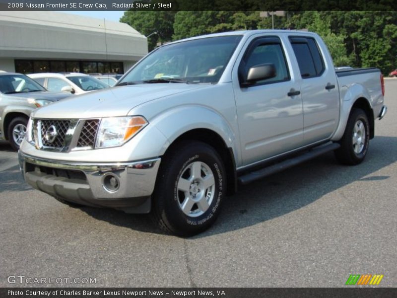 Radiant Silver / Steel 2008 Nissan Frontier SE Crew Cab