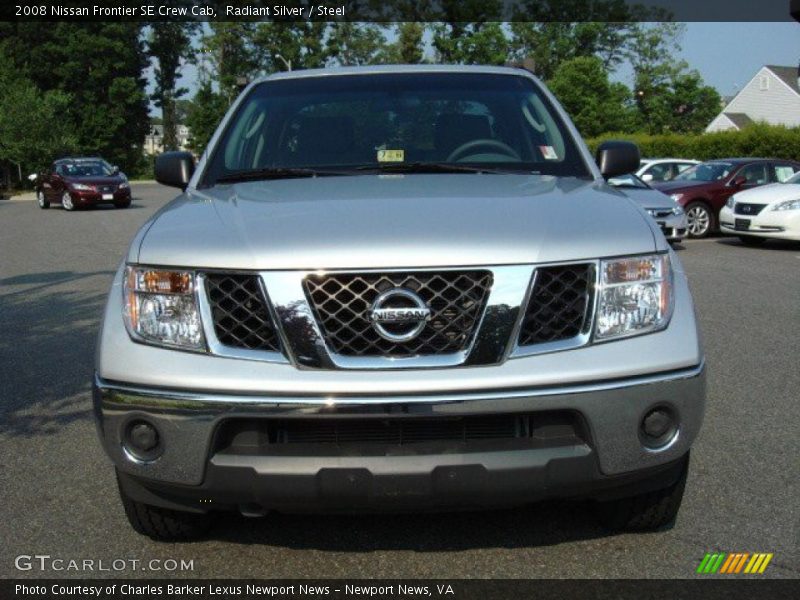 Radiant Silver / Steel 2008 Nissan Frontier SE Crew Cab
