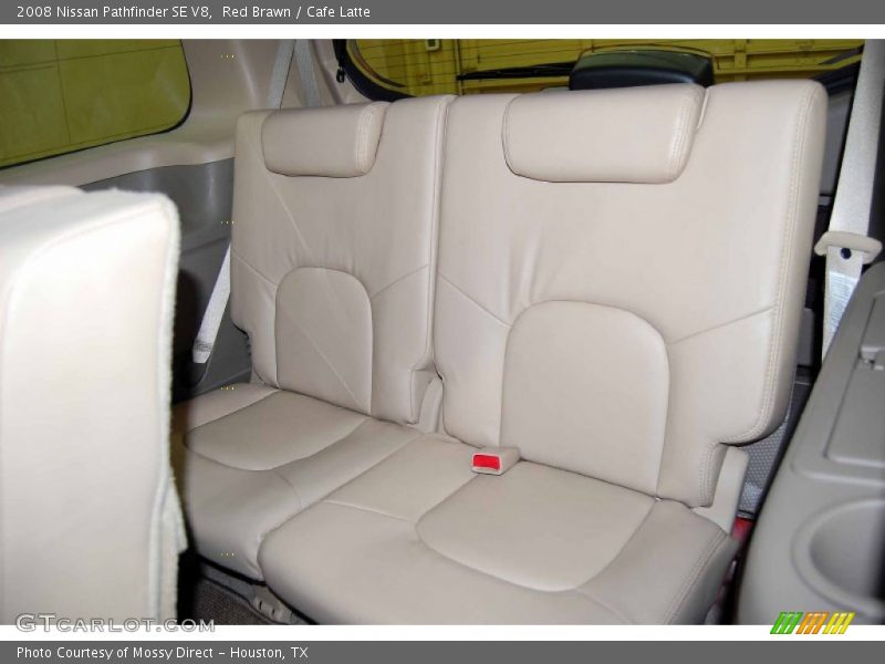 2008 Pathfinder SE V8 Cafe Latte Interior