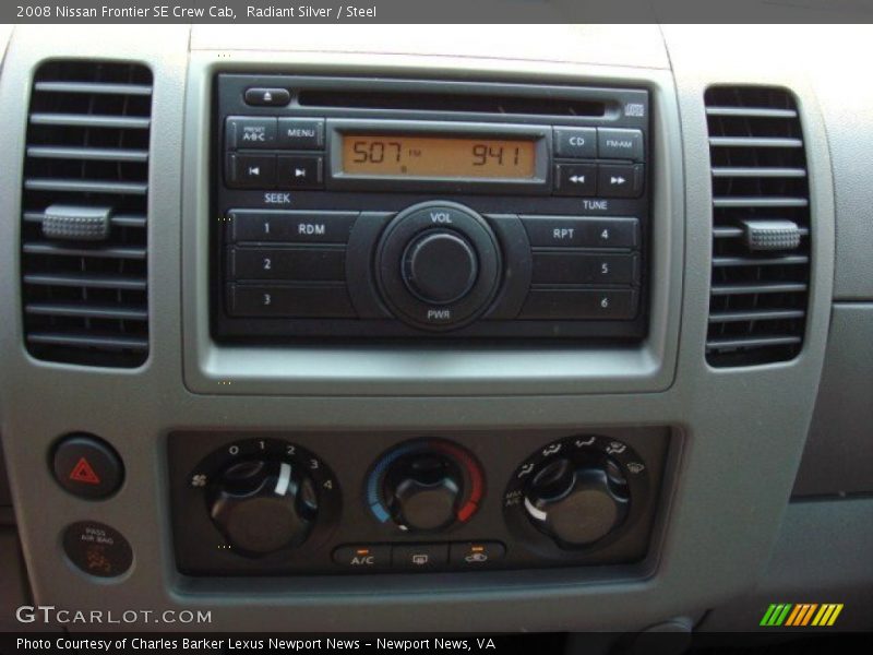 Radiant Silver / Steel 2008 Nissan Frontier SE Crew Cab