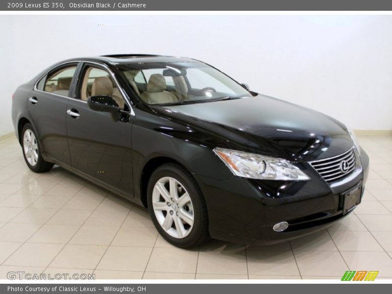 Obsidian Black / Cashmere 2009 Lexus ES 350
