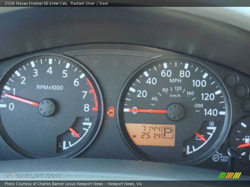 Radiant Silver / Steel 2008 Nissan Frontier SE Crew Cab