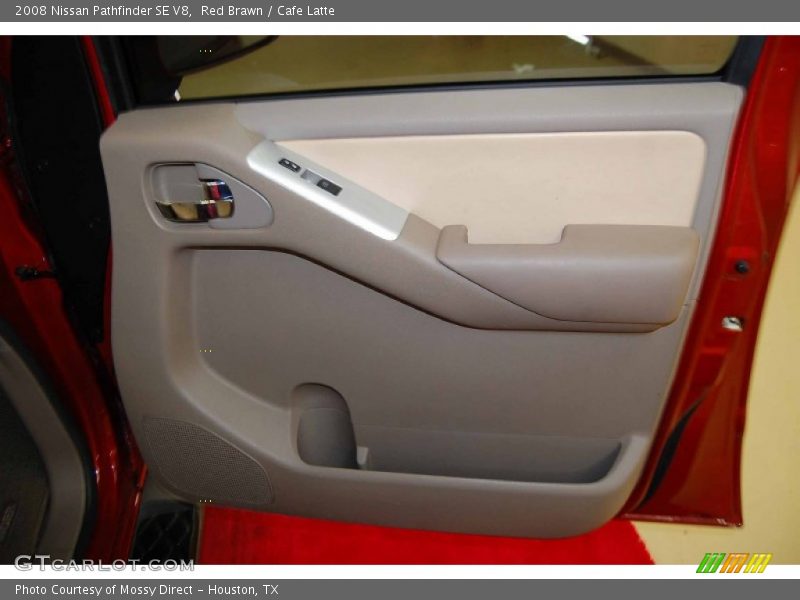 Red Brawn / Cafe Latte 2008 Nissan Pathfinder SE V8