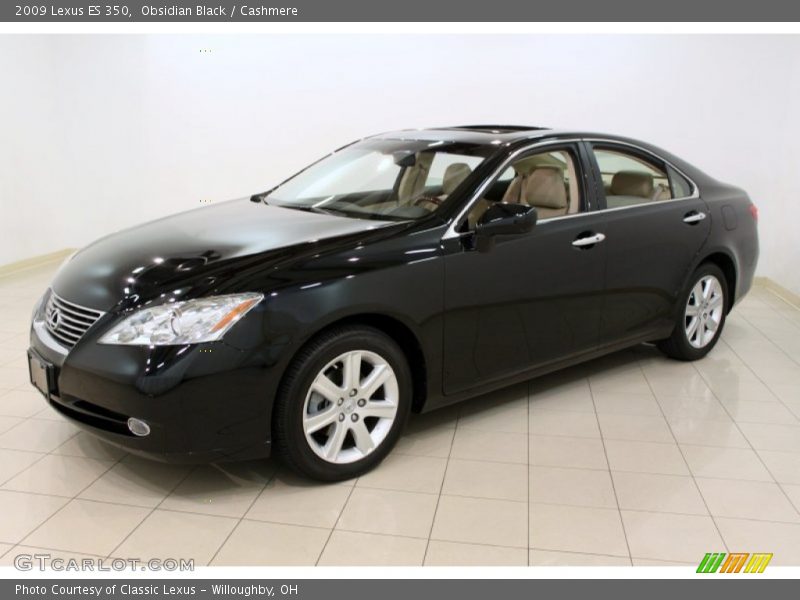 Obsidian Black / Cashmere 2009 Lexus ES 350