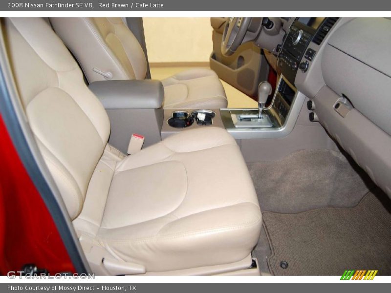 2008 Pathfinder SE V8 Cafe Latte Interior