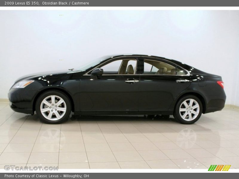 Obsidian Black / Cashmere 2009 Lexus ES 350