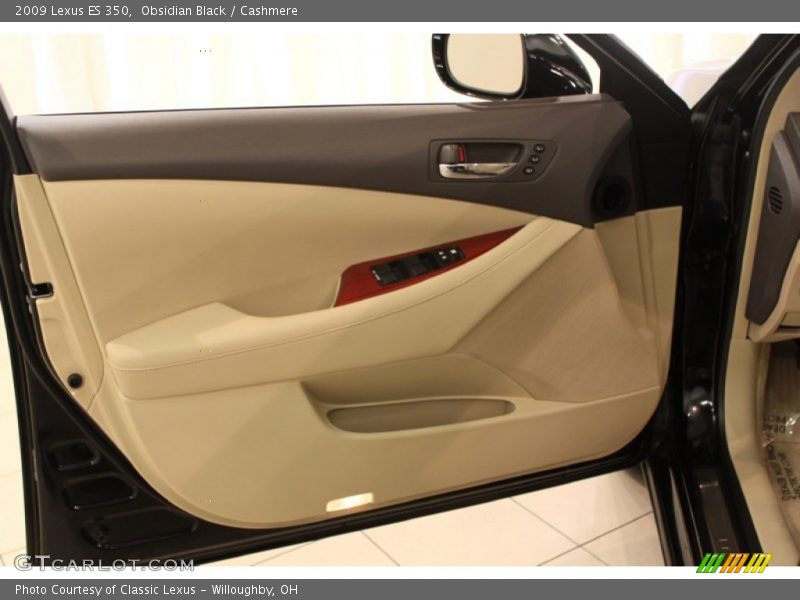 Obsidian Black / Cashmere 2009 Lexus ES 350