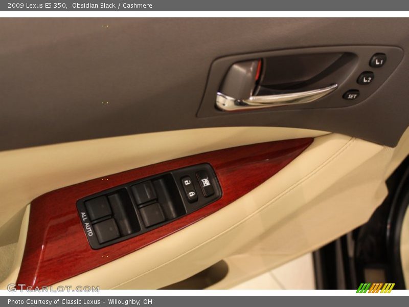 Obsidian Black / Cashmere 2009 Lexus ES 350