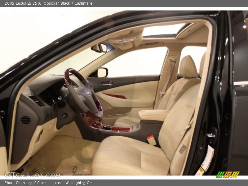 Obsidian Black / Cashmere 2009 Lexus ES 350