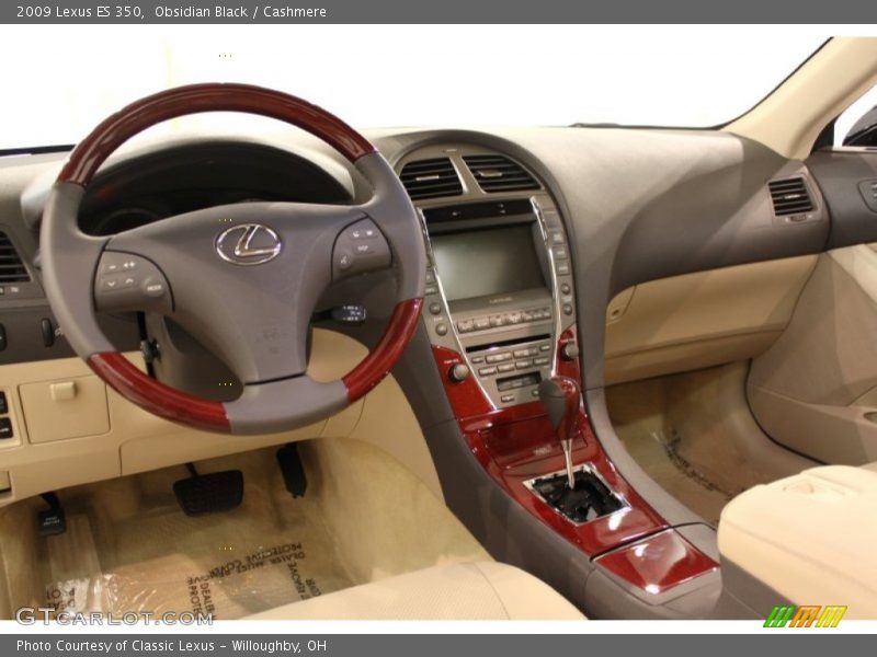 Obsidian Black / Cashmere 2009 Lexus ES 350