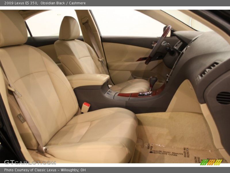 Obsidian Black / Cashmere 2009 Lexus ES 350
