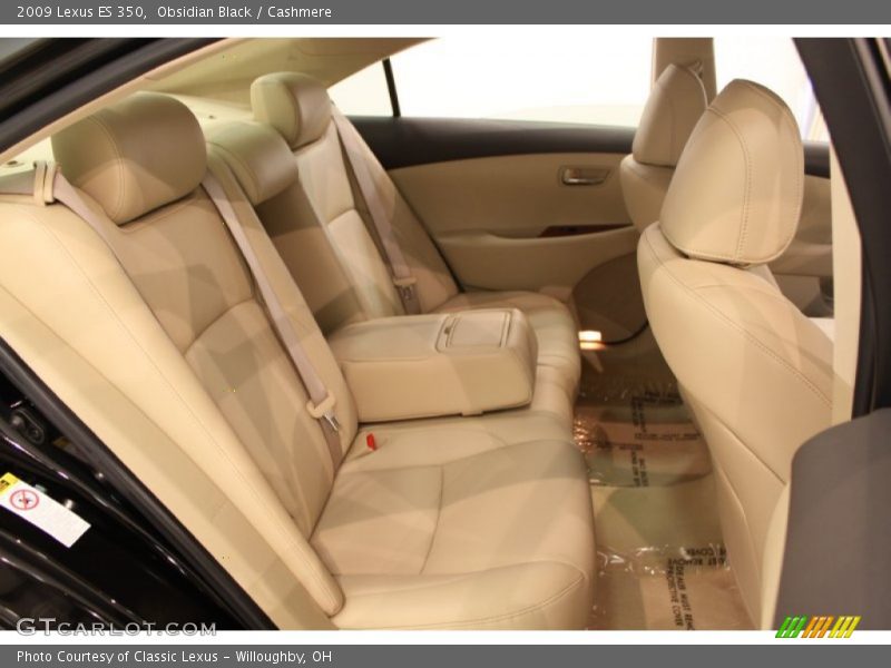 Obsidian Black / Cashmere 2009 Lexus ES 350