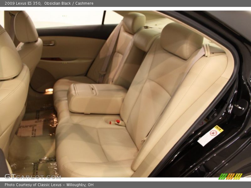 Obsidian Black / Cashmere 2009 Lexus ES 350