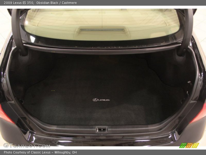Obsidian Black / Cashmere 2009 Lexus ES 350