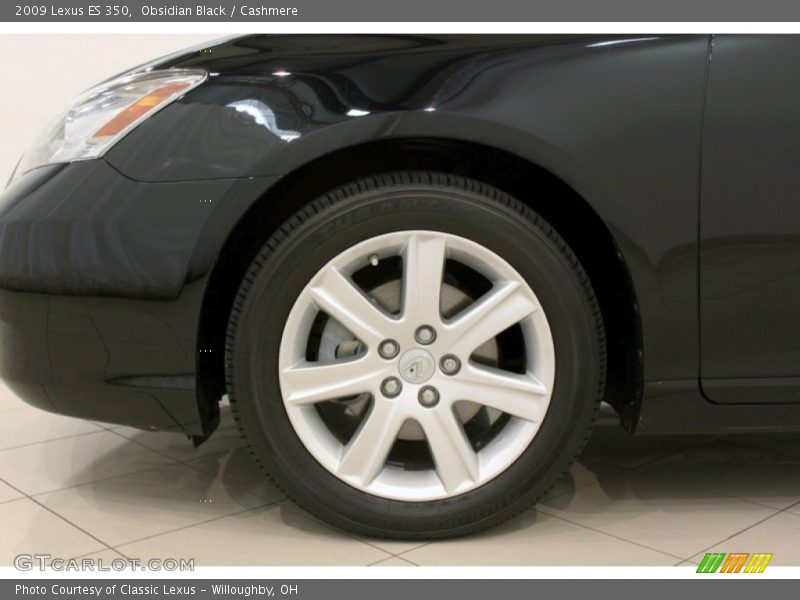 Obsidian Black / Cashmere 2009 Lexus ES 350