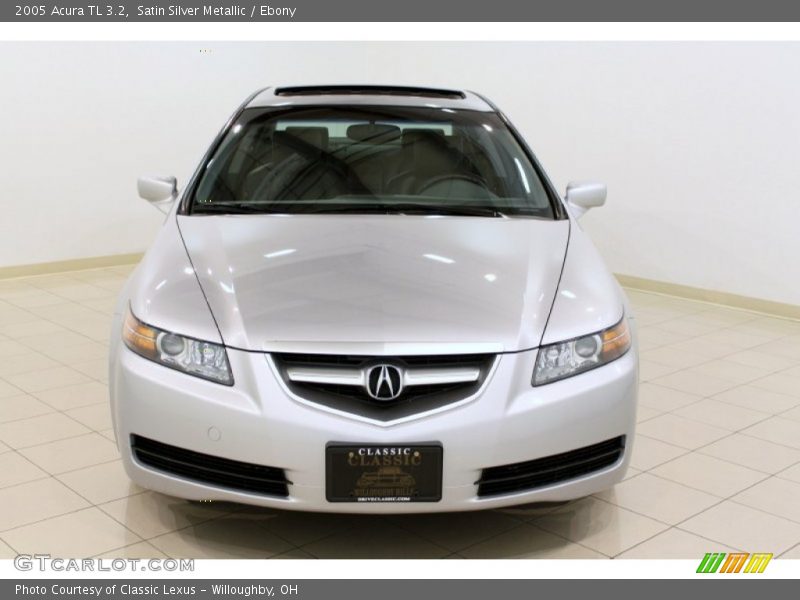 Satin Silver Metallic / Ebony 2005 Acura TL 3.2