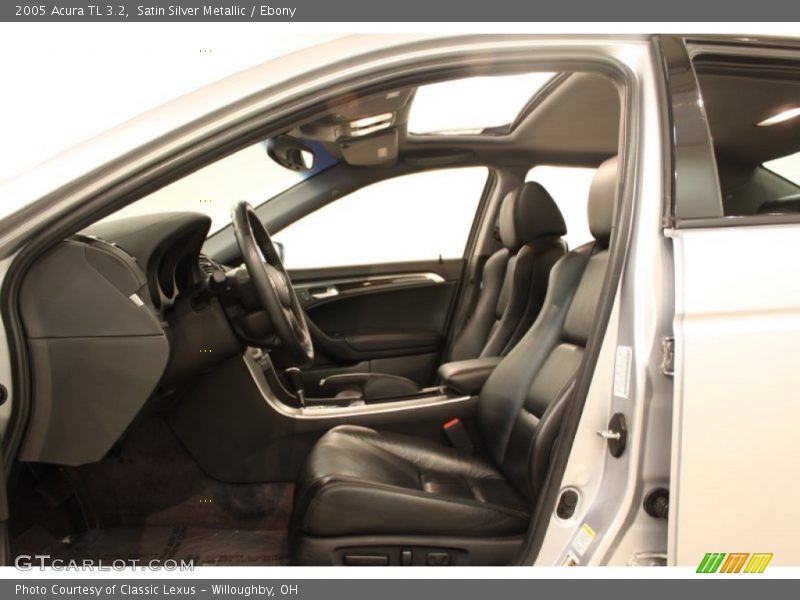 Satin Silver Metallic / Ebony 2005 Acura TL 3.2