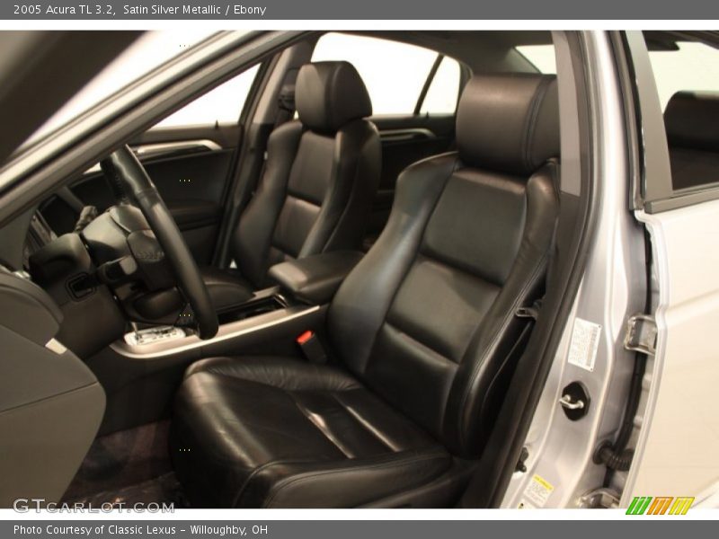 Satin Silver Metallic / Ebony 2005 Acura TL 3.2
