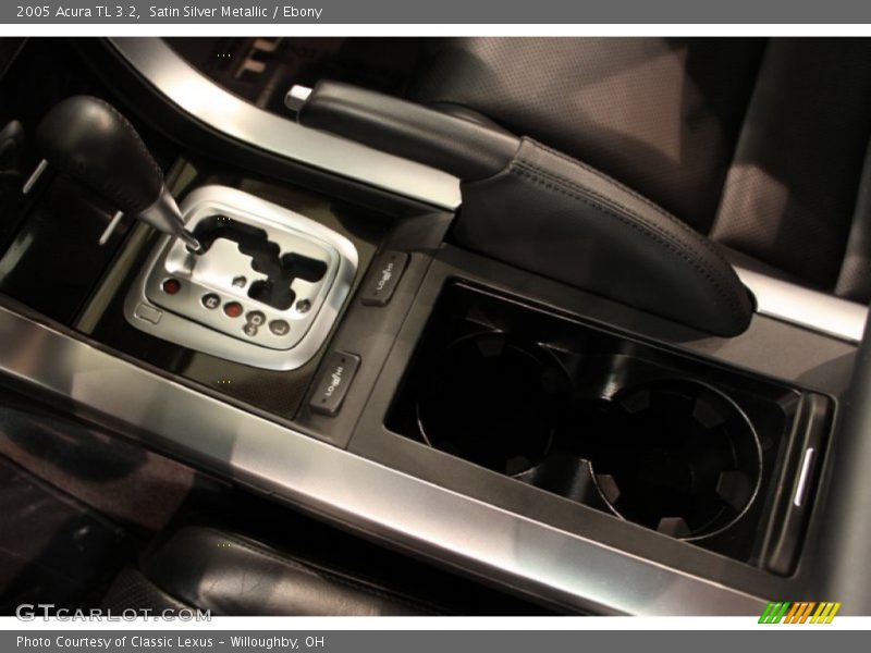 Satin Silver Metallic / Ebony 2005 Acura TL 3.2