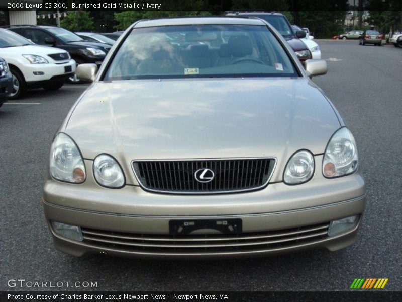Burnished Gold Metallic / Ivory 2000 Lexus GS 300