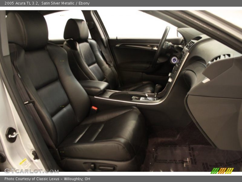Satin Silver Metallic / Ebony 2005 Acura TL 3.2