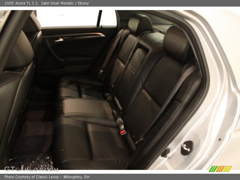 Satin Silver Metallic / Ebony 2005 Acura TL 3.2