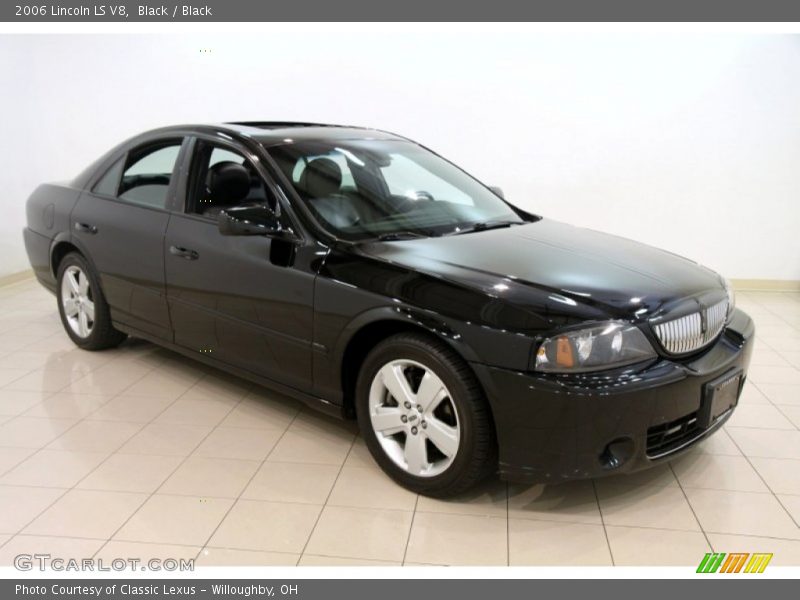 Black / Black 2006 Lincoln LS V8
