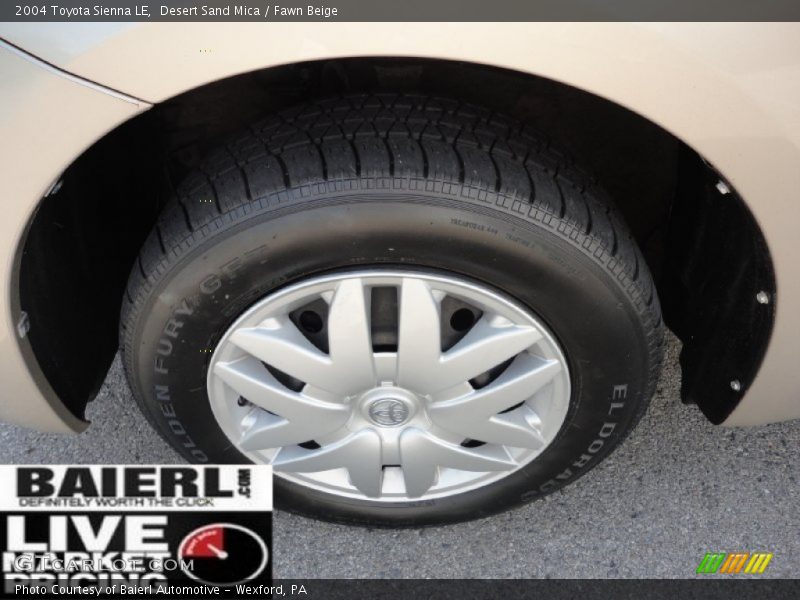 Desert Sand Mica / Fawn Beige 2004 Toyota Sienna LE