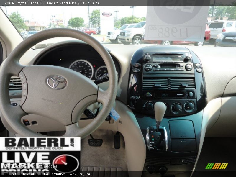Desert Sand Mica / Fawn Beige 2004 Toyota Sienna LE