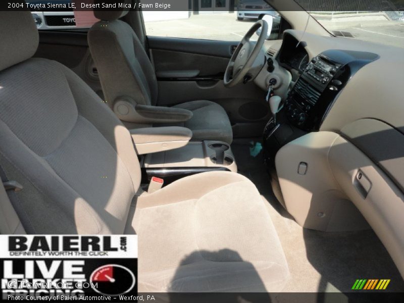 Desert Sand Mica / Fawn Beige 2004 Toyota Sienna LE