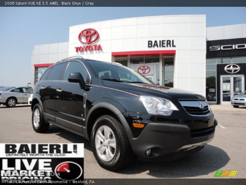 Black Onyx / Gray 2008 Saturn VUE XE 3.5 AWD