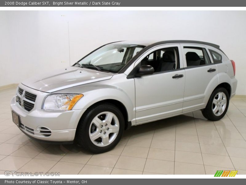 Bright Silver Metallic / Dark Slate Gray 2008 Dodge Caliber SXT