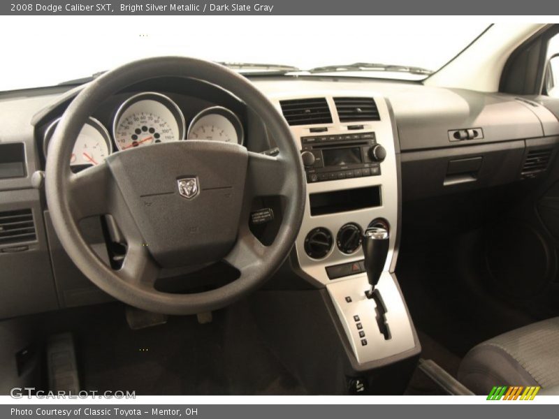 Bright Silver Metallic / Dark Slate Gray 2008 Dodge Caliber SXT