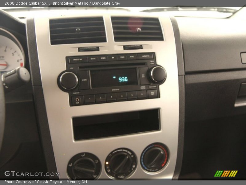 Bright Silver Metallic / Dark Slate Gray 2008 Dodge Caliber SXT