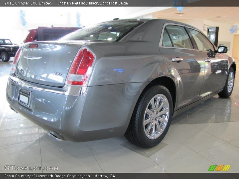 Tungsten Metallic / Black/Light Frost Beige 2011 Chrysler 300 Limited