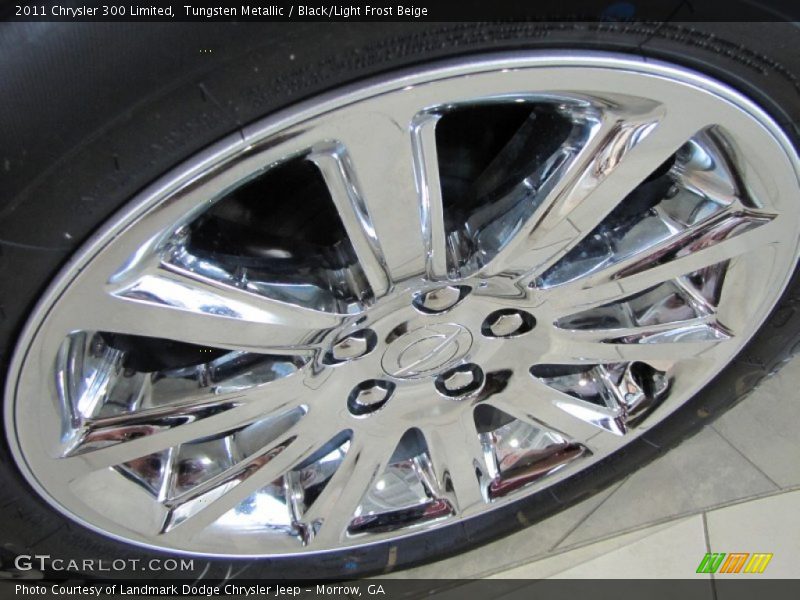 Tungsten Metallic / Black/Light Frost Beige 2011 Chrysler 300 Limited