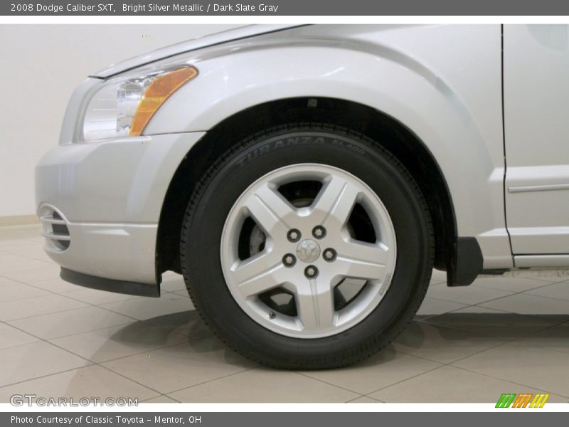 Bright Silver Metallic / Dark Slate Gray 2008 Dodge Caliber SXT