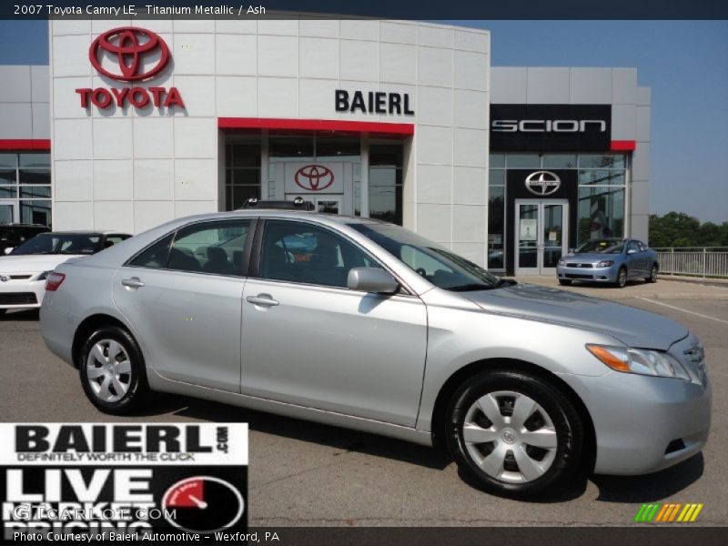 Titanium Metallic / Ash 2007 Toyota Camry LE