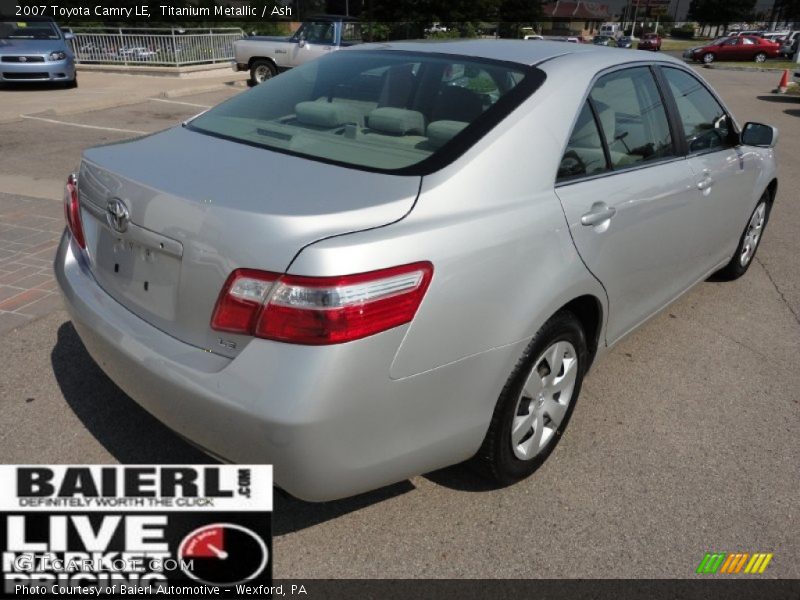 Titanium Metallic / Ash 2007 Toyota Camry LE
