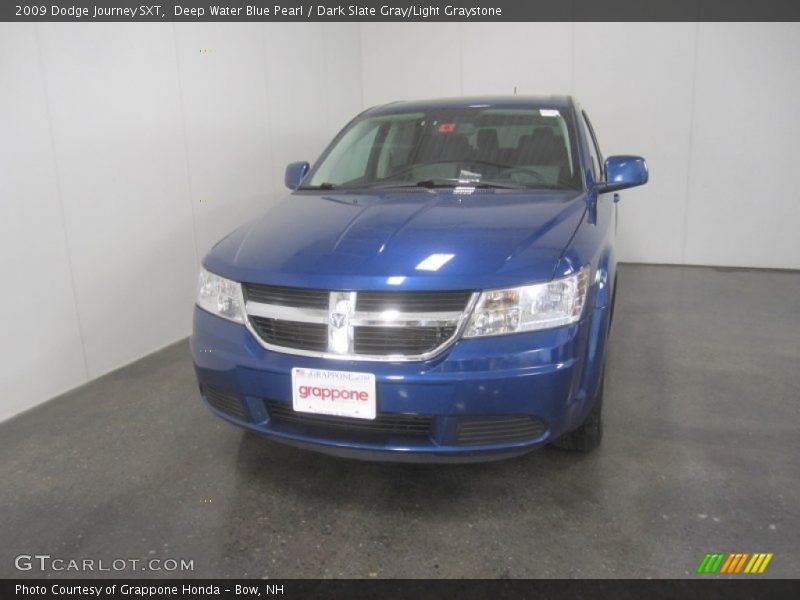 Deep Water Blue Pearl / Dark Slate Gray/Light Graystone 2009 Dodge Journey SXT