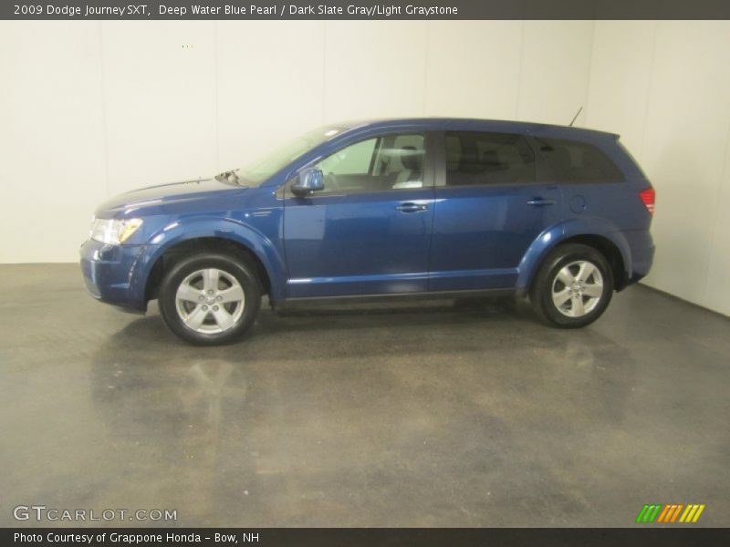 Deep Water Blue Pearl / Dark Slate Gray/Light Graystone 2009 Dodge Journey SXT