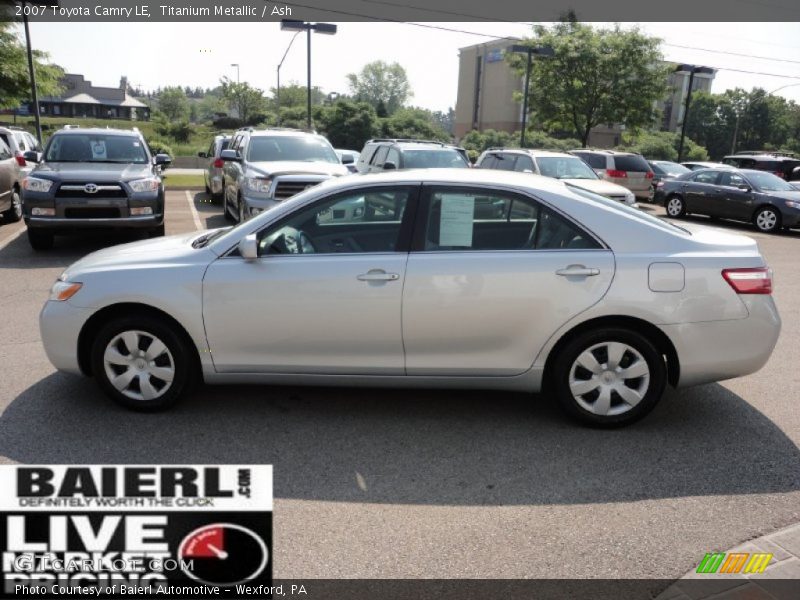 Titanium Metallic / Ash 2007 Toyota Camry LE