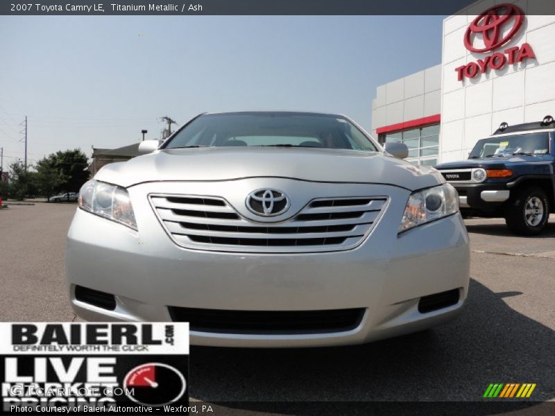 Titanium Metallic / Ash 2007 Toyota Camry LE