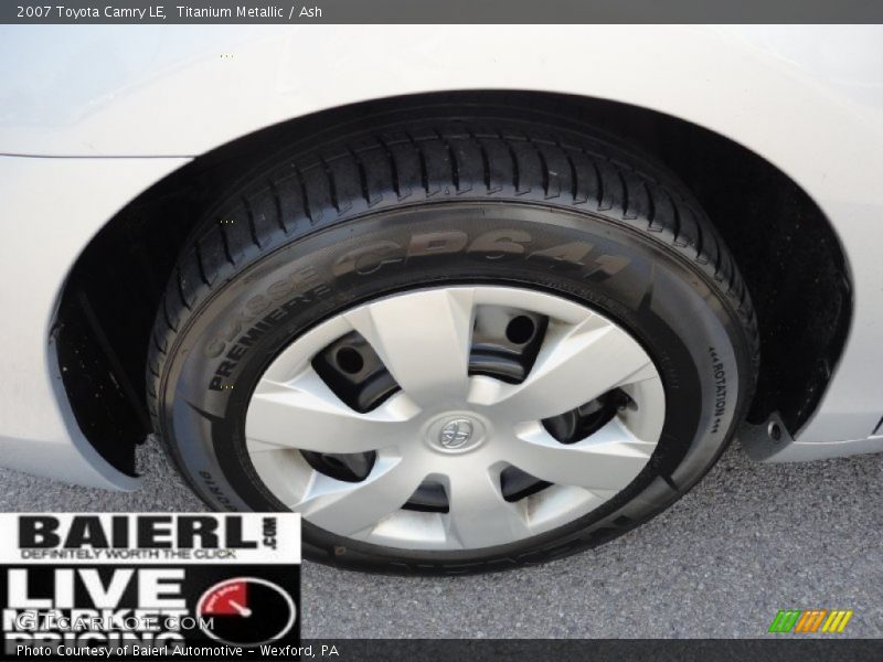 Titanium Metallic / Ash 2007 Toyota Camry LE