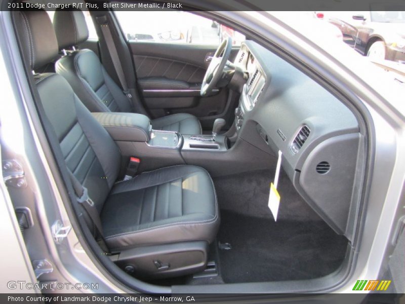 Billett Silver Metallic / Black 2011 Dodge Charger R/T Plus